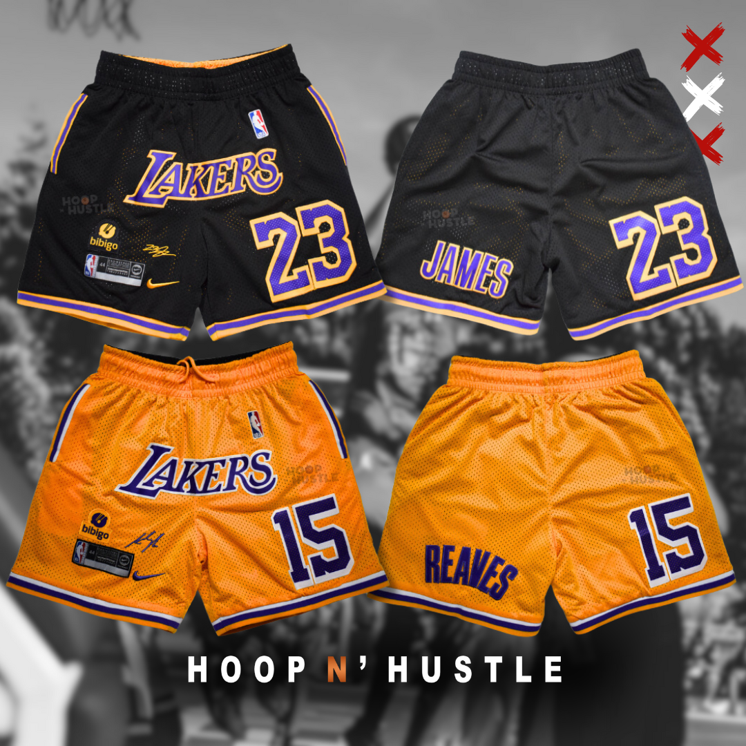 Reversible Full Patch Jersey Shorts