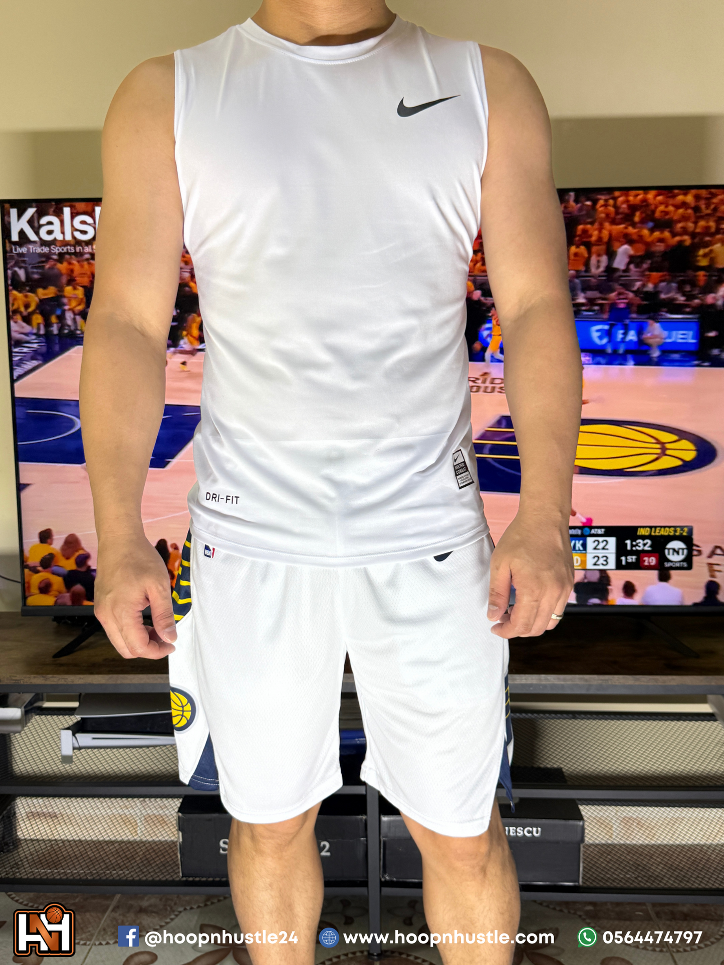 Basketball Sando - Compression White