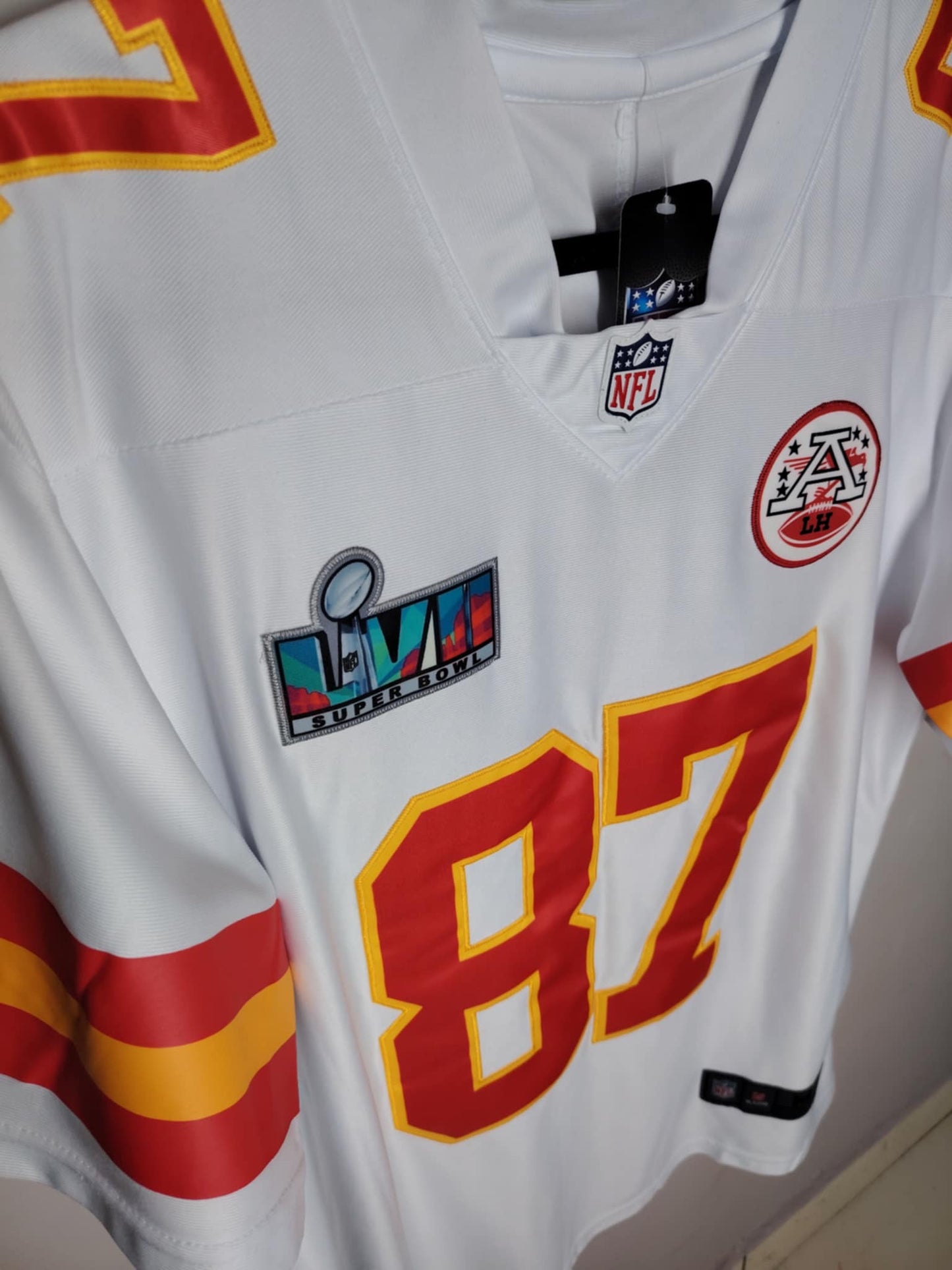 Kelce 87 White - NFL Jersey