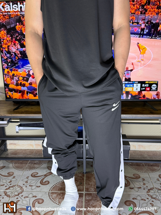 Basketball Jogger - Black White