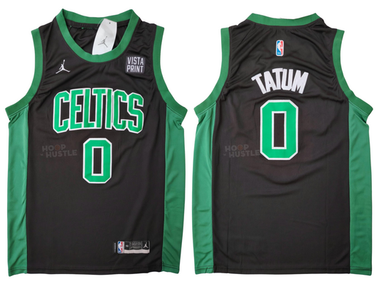 Retro Jersey - Boston Tatum BLACK/GREEN