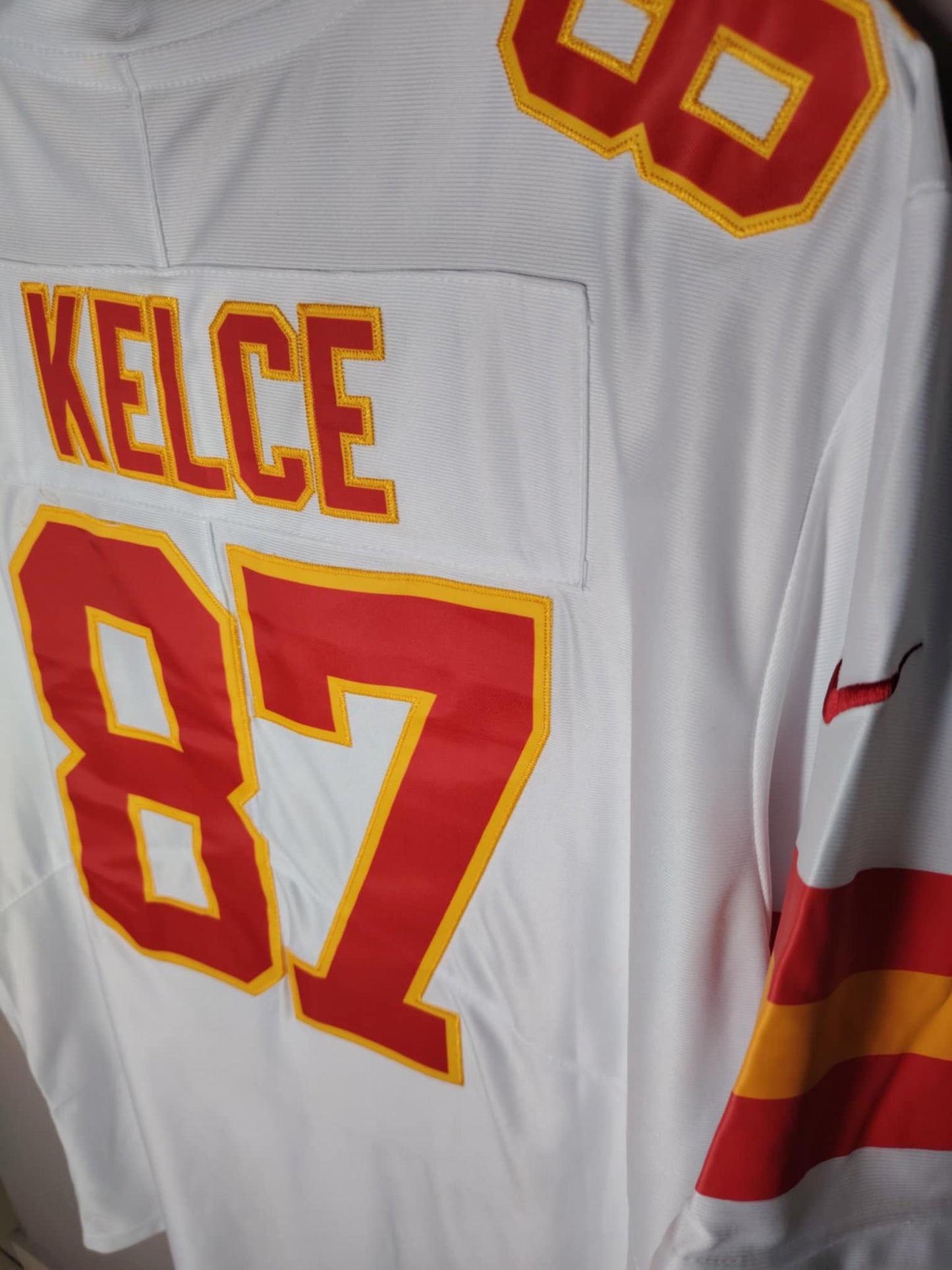 Kelce 87 White - NFL Jersey