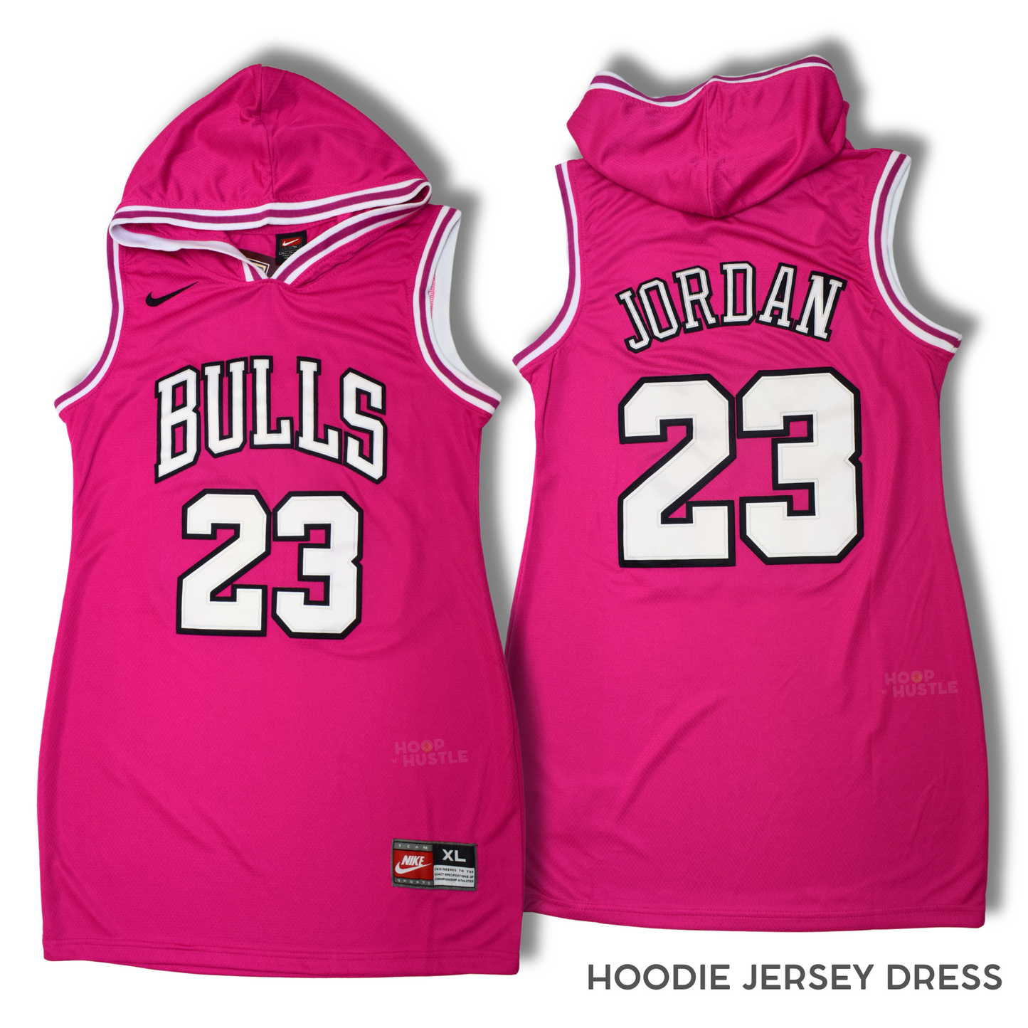 Bulls Pink - Jersey Dress (HOODIES)