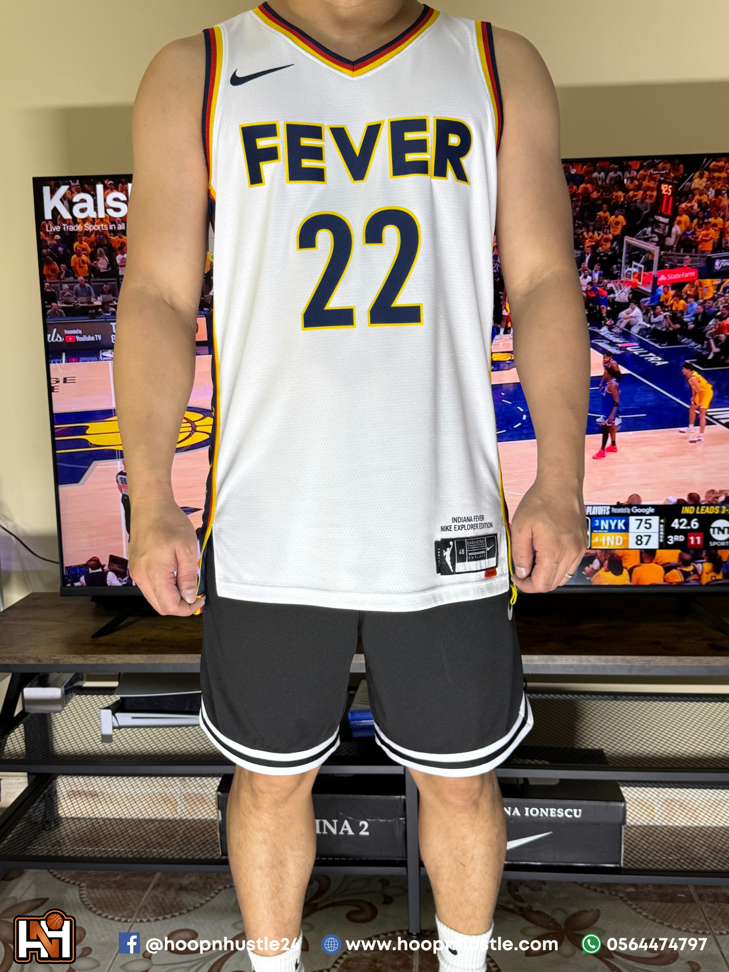Jersey Sando - Fever White