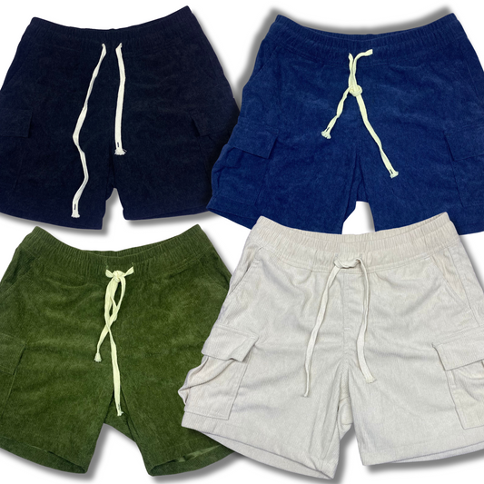 Cargo Corduroy Shorts