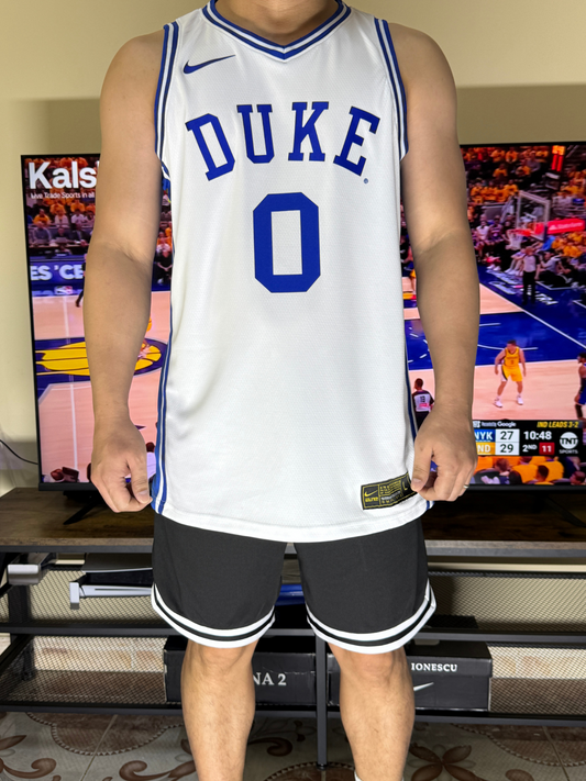 Jersey Sando - White Duke