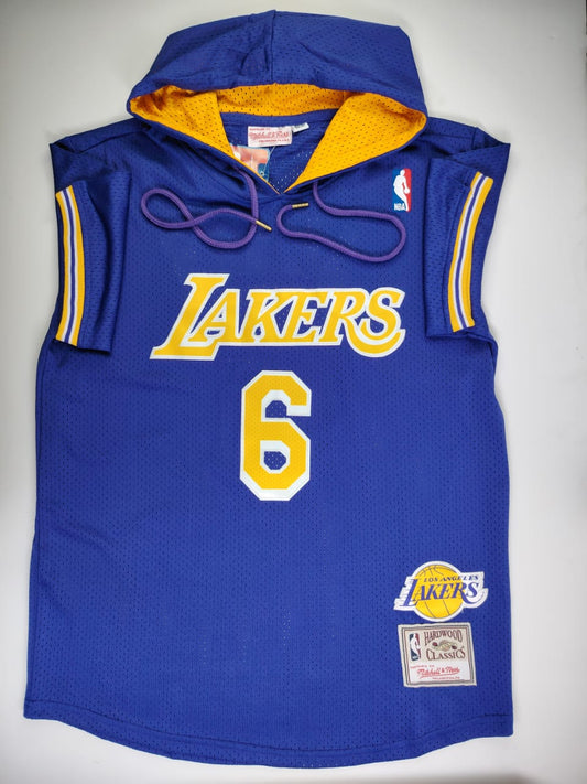 Jersey Hoodie - Lakers Purple